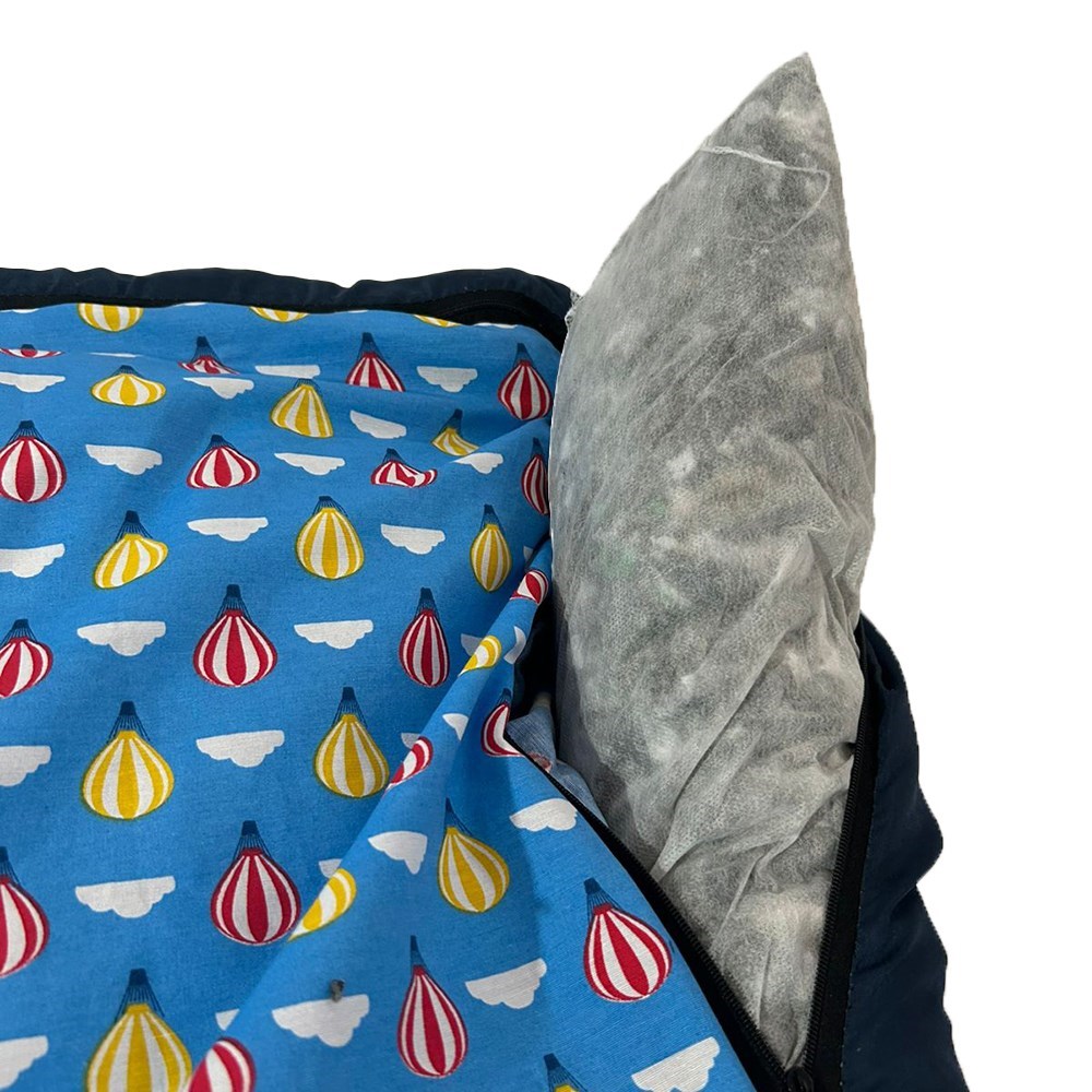 Cama Gigante Impermeável Quadrada Para Pet  Minnie Vermelho