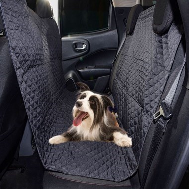 Capa Protetora de Assento Traseiro Veicular Impermeável Universal Preto 