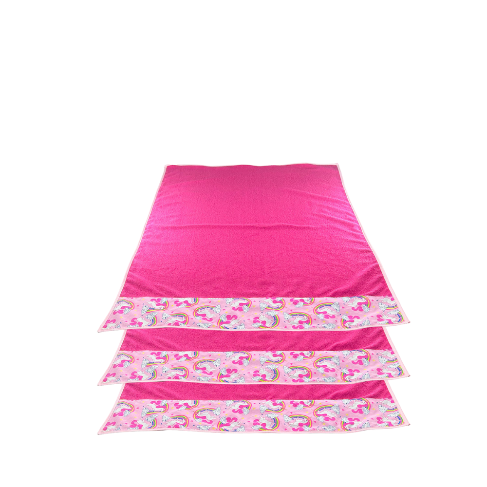 Kit 03 pçs Toalha para Banho Splash para Pets Secagem Rápida