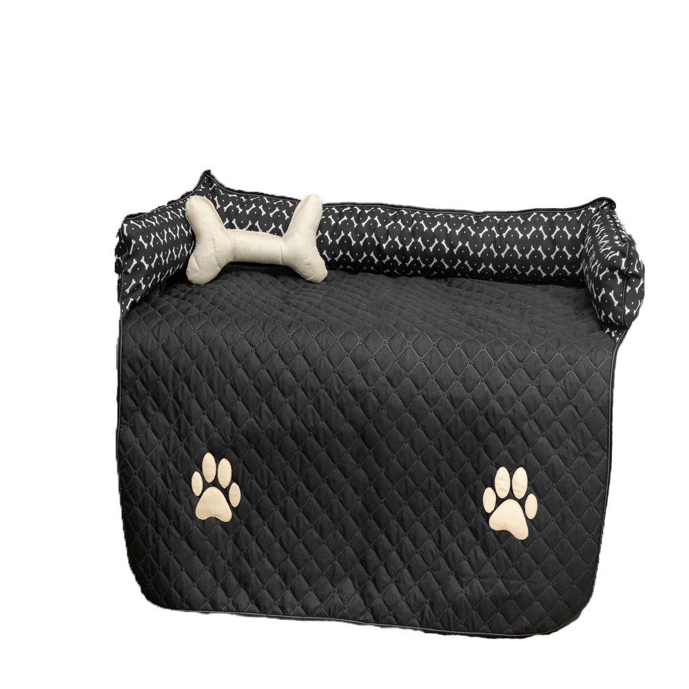 Protetor Impermeável para Sofá Grande, Preto para Cães e Gatos