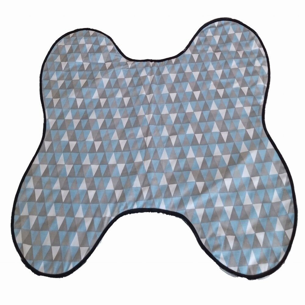 Tapete para Comedouro Pet Impermeável  Laica Rosa Azul Reutilizável