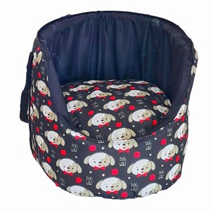 Bolsa Pet 2 em 1 Impermeável e Conversível em Caminha - Cor Dog Preto