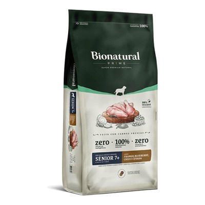 Bionatural Super Premium Sênior Cães Adultos Raças Médias e Grandes Frango 15kg
