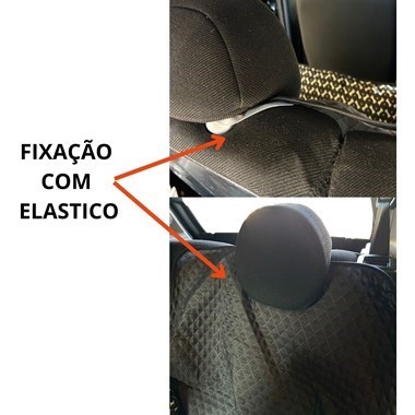 Cama Pet e Capa Protetora Impermeável para Assento Traseiro  Veícular 2 em 1 - Pequeno Marrom Estampado