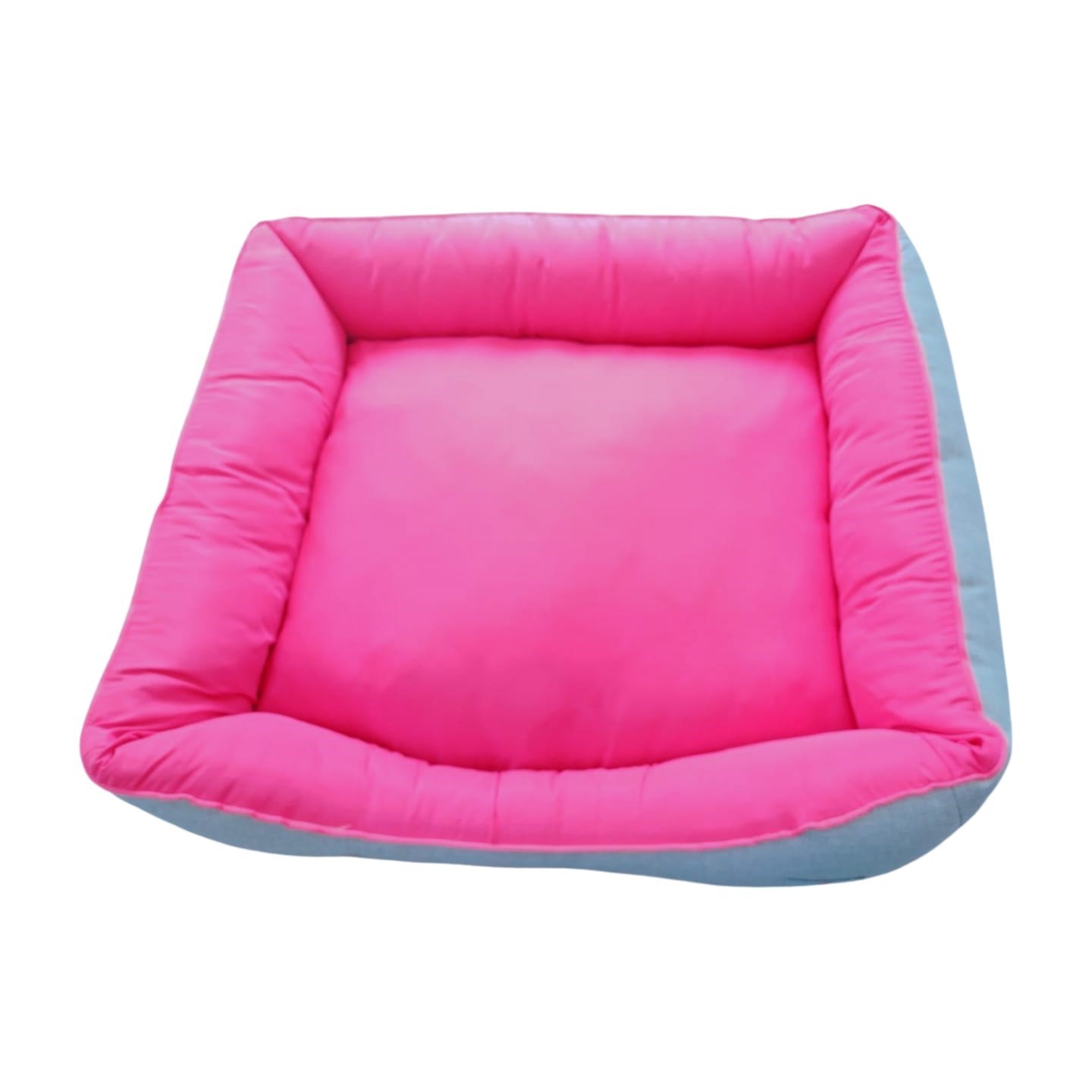 Cama Linho Clean Rosa Flúor G Bonito Pra Cachorro