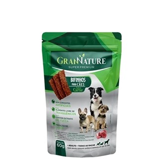 Bifinhos Gran Nature Sabor Carne 60g