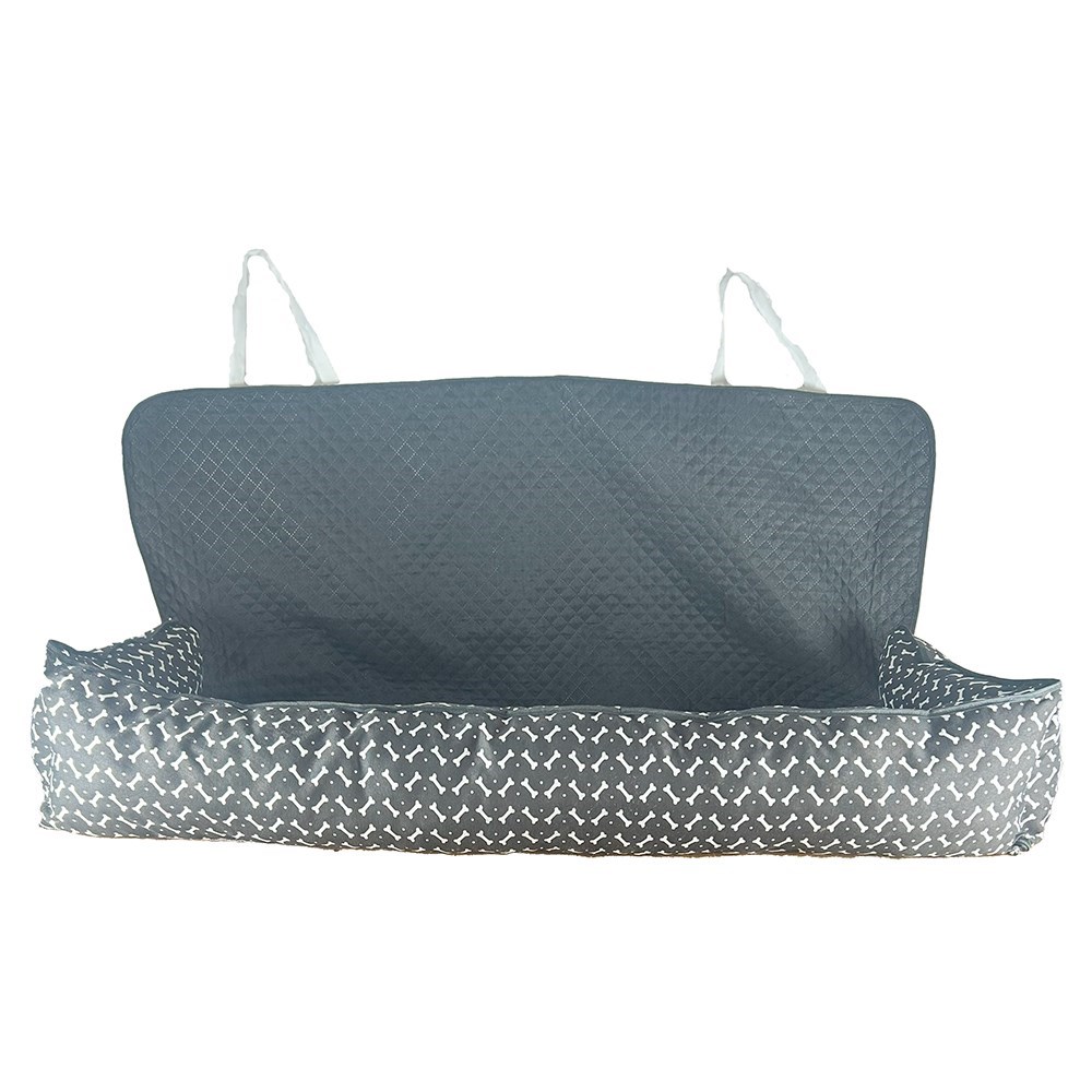 Cama e Capa Protetora Pet para Assento Veicular Traseiro Universal Gigante