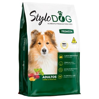 Stylo Dog Premium Carne e Vegetais 15kg