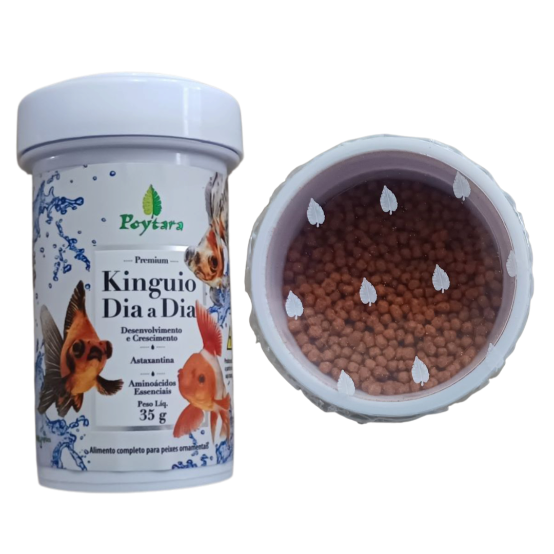 RAÇÃO POYTARA KINGUIO DIA A DIA 35 G
