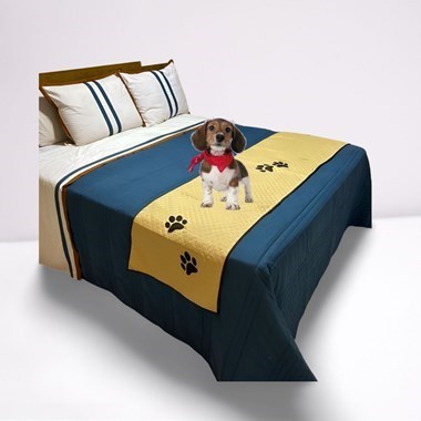 Peseira Cama de Solteiro Impermeável Avelã