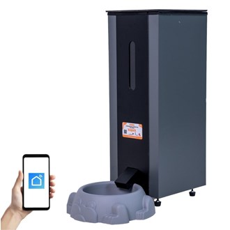 Comedouro inteligente para Gatos e Cães médio/grande porte - 18 litros 220v