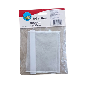 BOLSA N° 2 - 15 X 30 CM COM VELCRO PARA MÍDIAS FILTRANTES