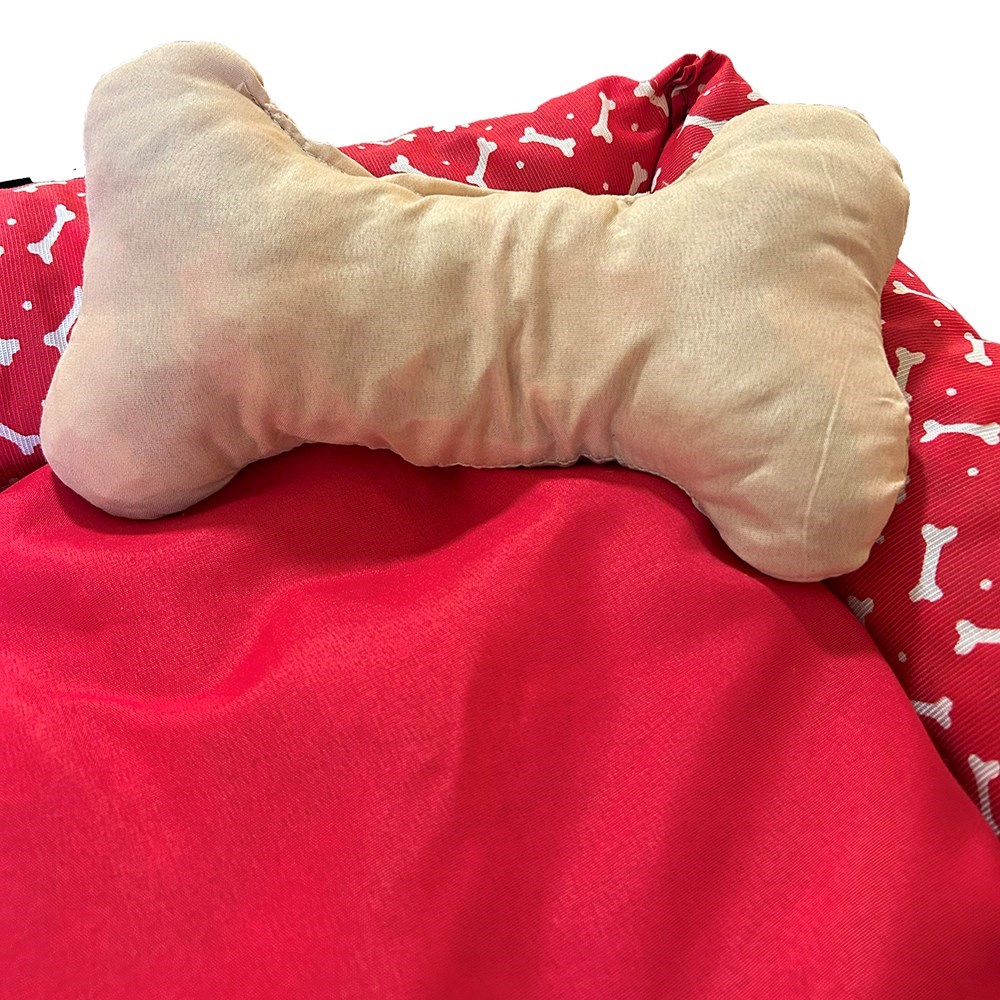 Cama Simples Média Quadrada Gorgurinho Azul Marinho