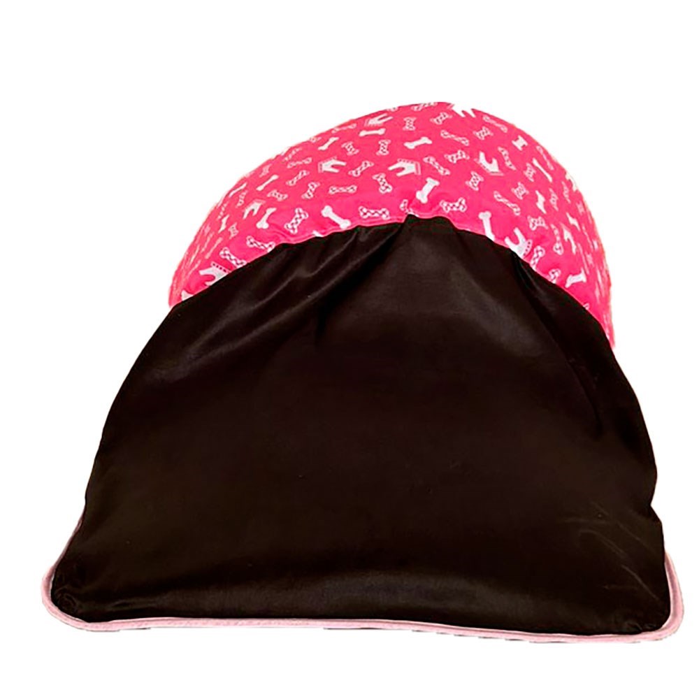 Kit 2 Pçs Saco de Dormir Impermeável Pink com Manta Rosa