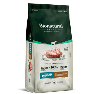 Bionatural Super Premium Cão Filhote Raças Médias e Grandes Frango 15kg