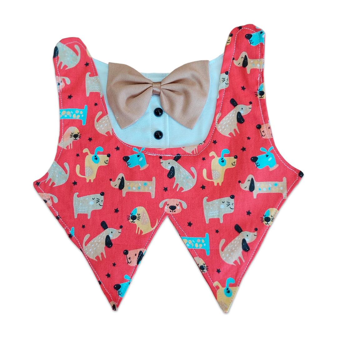 Bandana Pet - Colarinho Gala De Festa Para Pets Tam: P