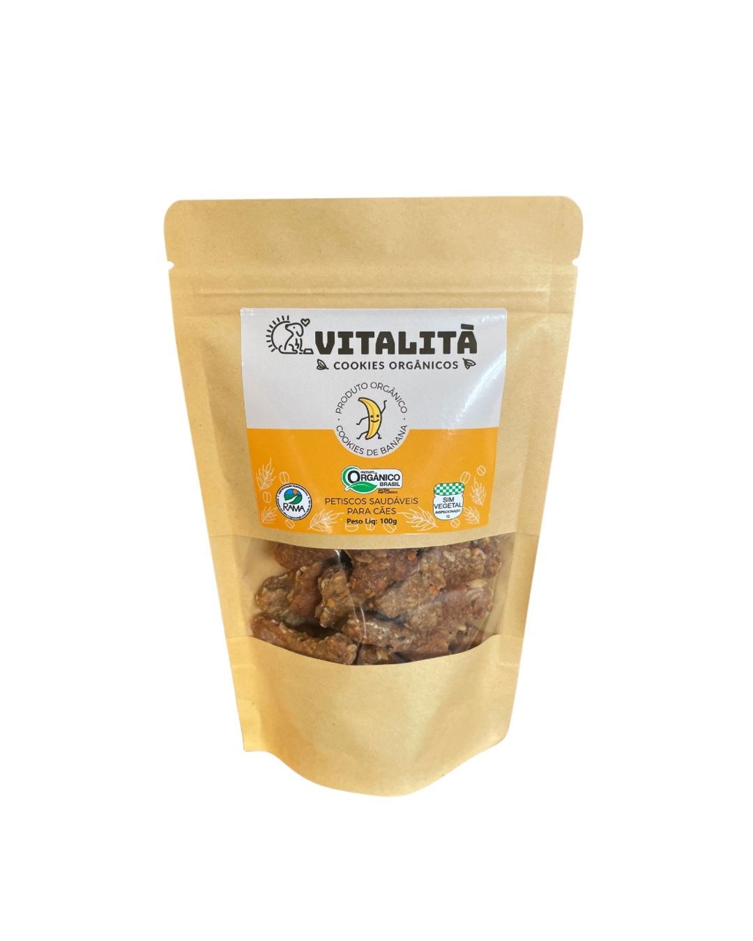 Petisco Orgânico Vitalitá 100g