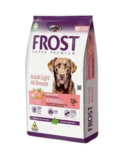 Ração Frost Light Cão Adulto de Todas Raças/Tamanhos 15kg