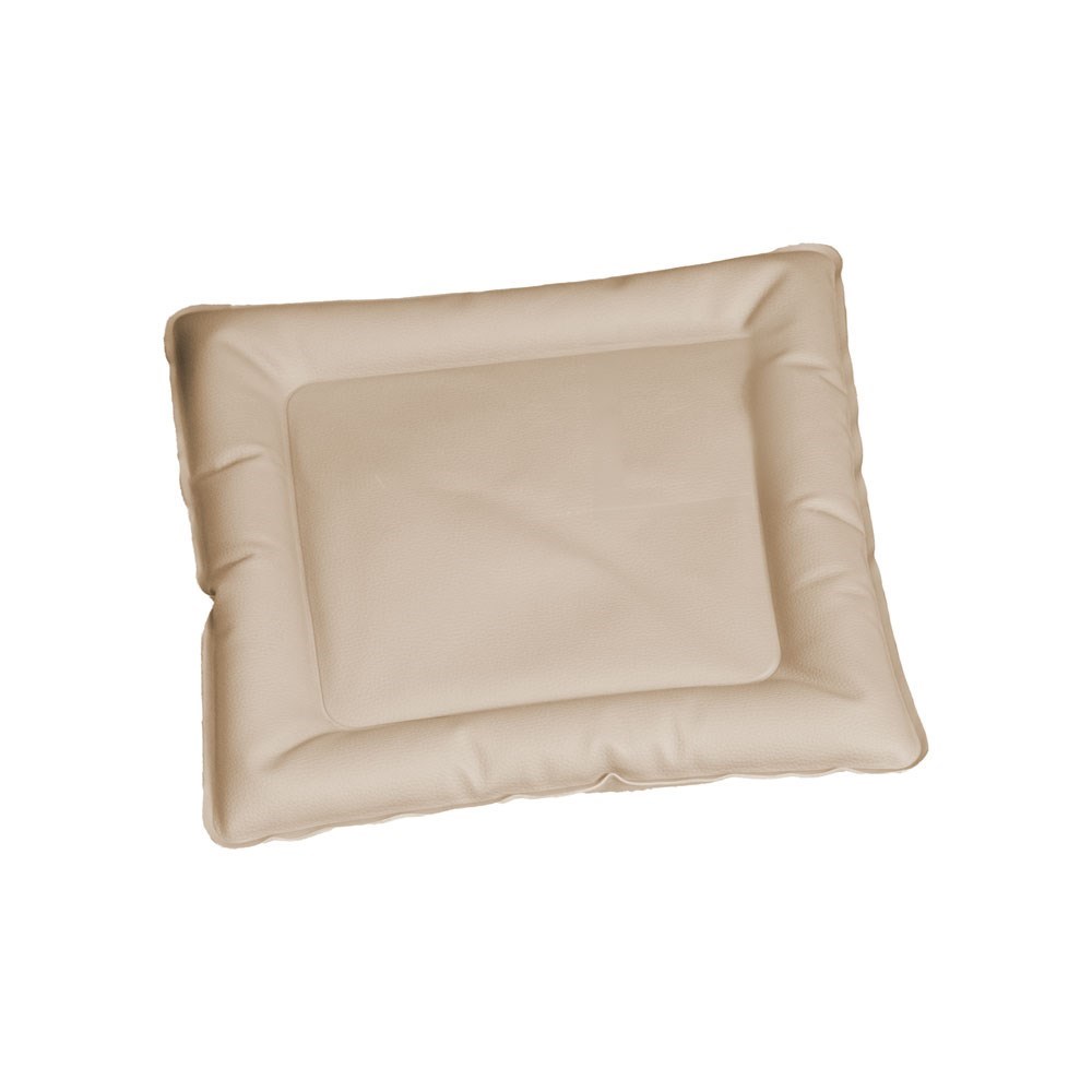 Cama Pet Resistente Quadrada : Inflável, Impermeável, Fácil de Limpar  Grande Cor Caramelo