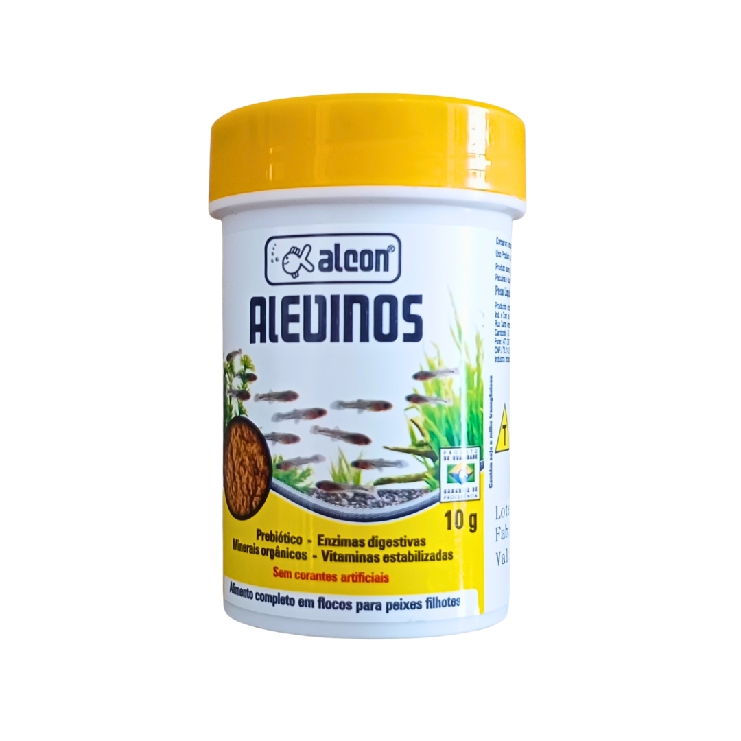 RAÇÃO ALCON ALEVINOS 10G PARA PEIXES ORNAMENTAIS