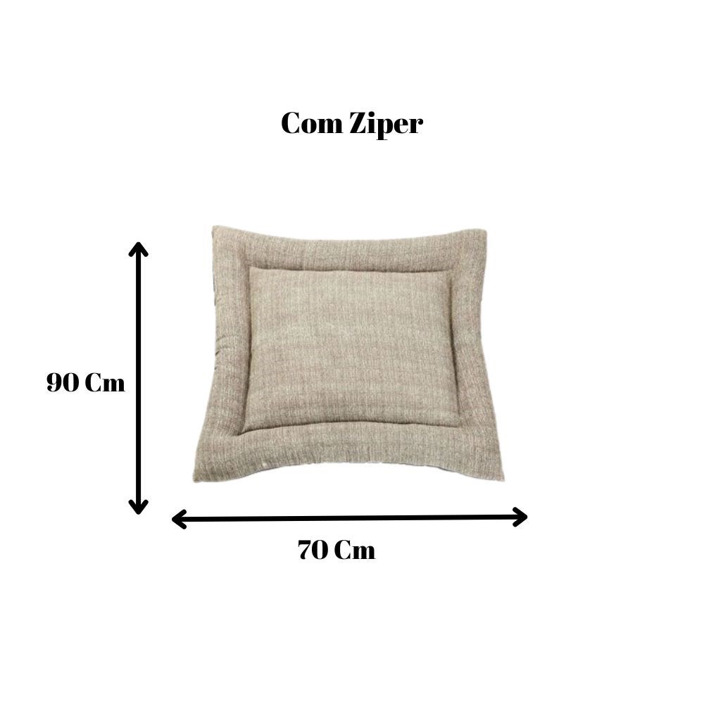Colchonete Impermeável Médio Retangular  Avelã