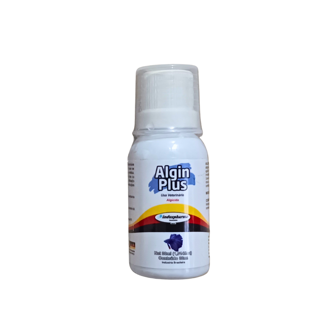 ALGIN PLUS 30 ML - REMOVEDOR DE ALGAS - TRATA 240 L