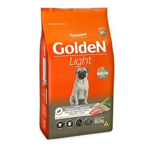 Ração Golden Light Cão Raças Pequenas Frango e Arroz 10kg