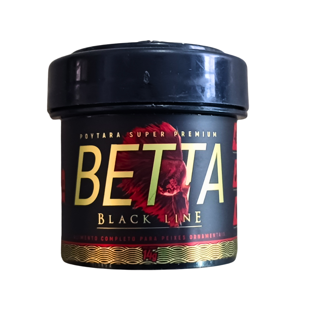 RAÇÃO POYTARA BETTA BLACK LINE 14 G