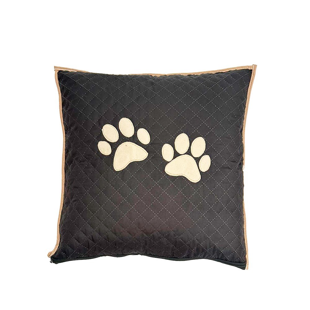 Kit 3 Pçs Peseira e Almofada Impermeáveis para Pet – Preto para Cama de Solteiro