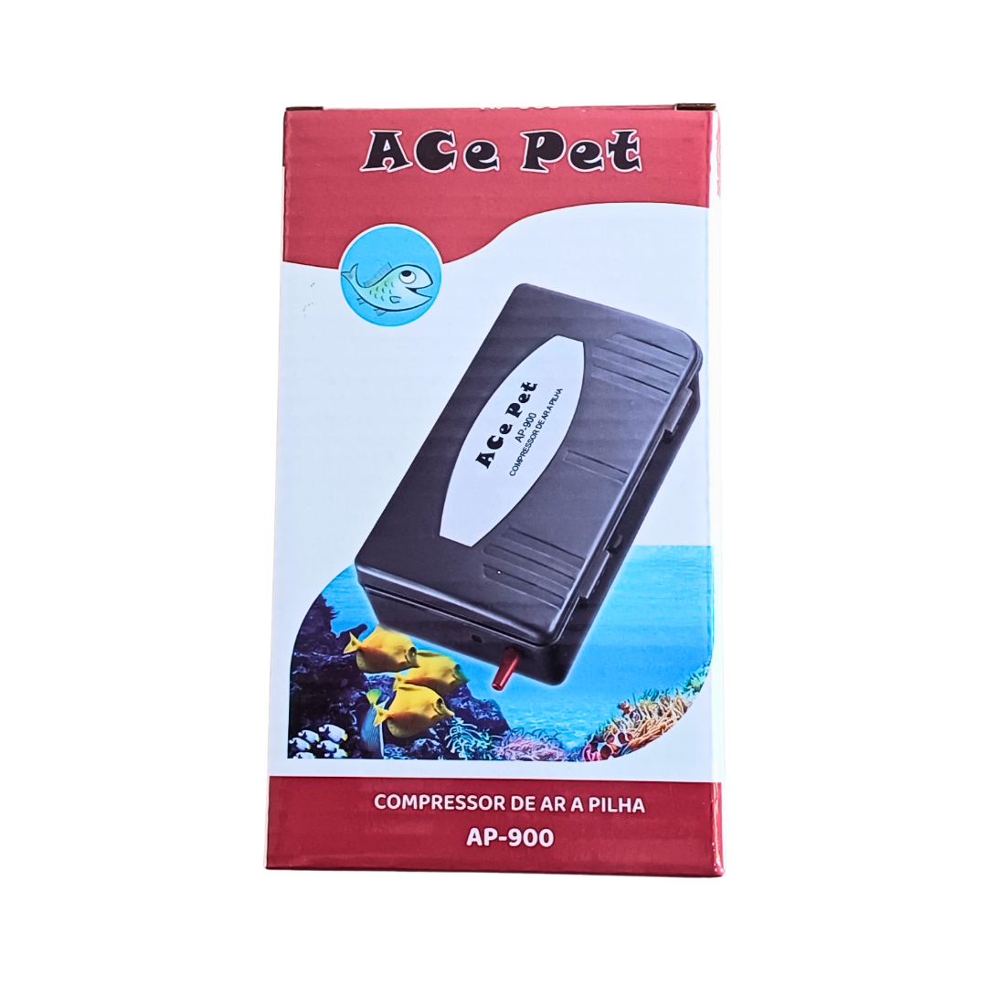 COMPRESSOR A PILHA AP-900 ACE PET