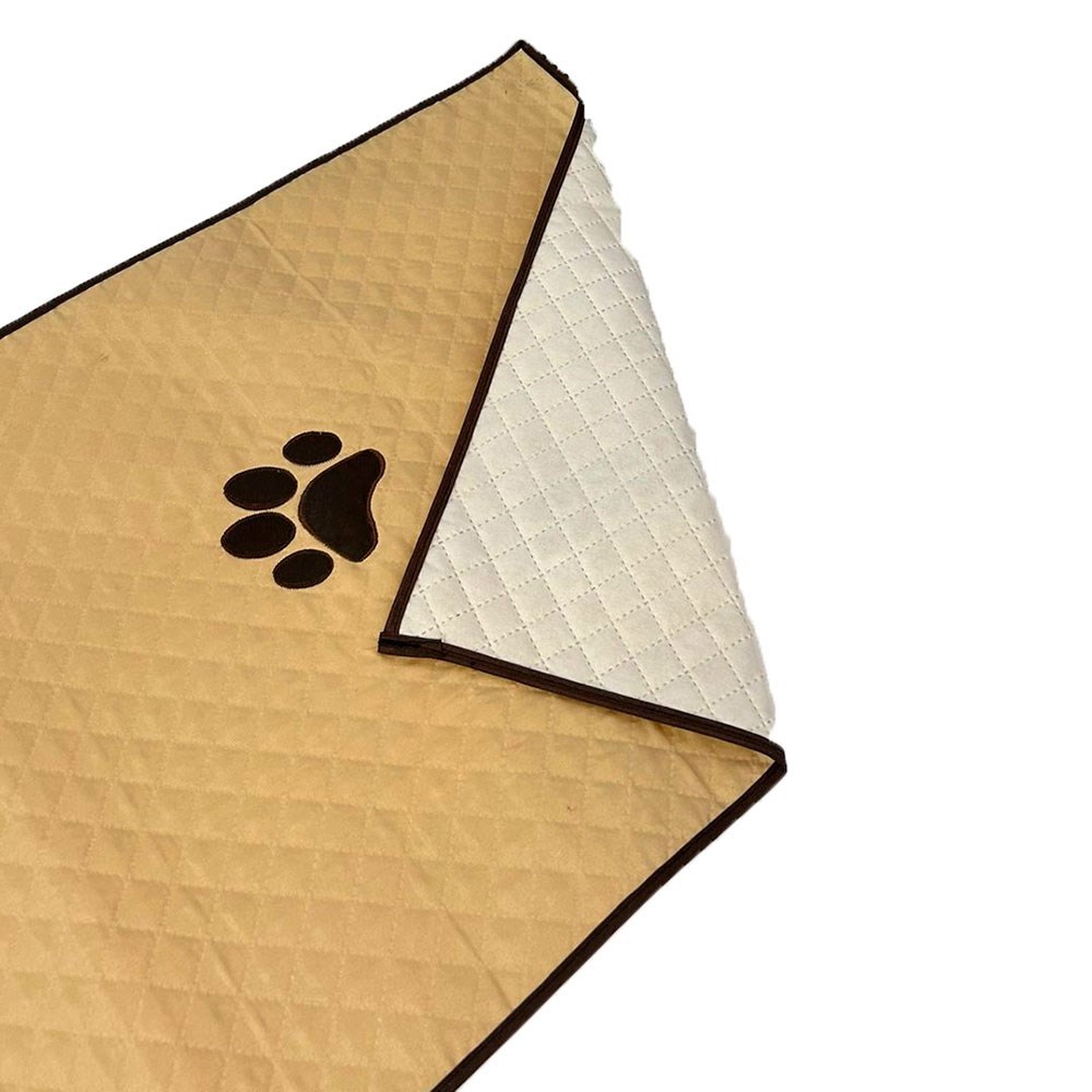 Peseira Pet Impermeável Vermelha para Cama de Casal – Proteção e Elegância