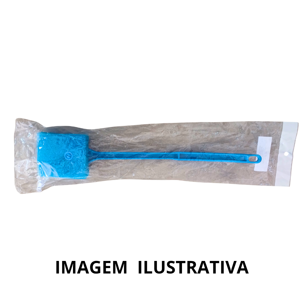LIMPANDOR DE ESPONJA P 40 CM AZUL PARA LIMPEZA DE AQUÁRIOS