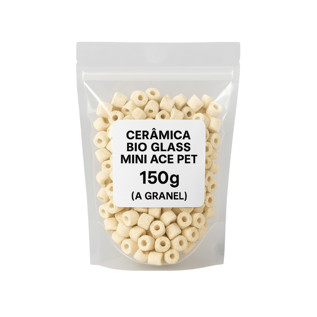 CERÂMICA BIO GLAS MINI ACE PET 150G ( A GRANEL )