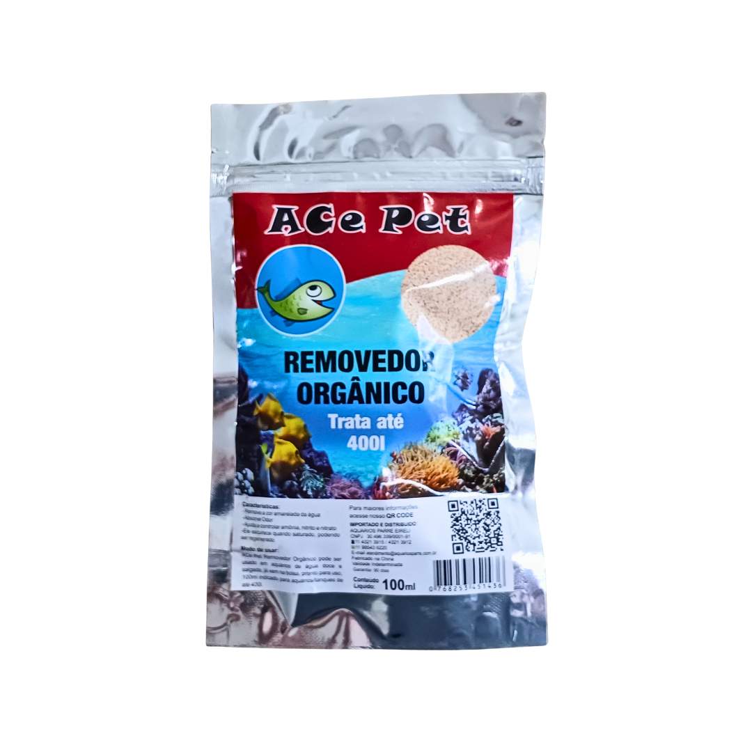 REMOVEDOR DE ORGÂNICO 100 ML ( TRATA ATÉ 400 L )