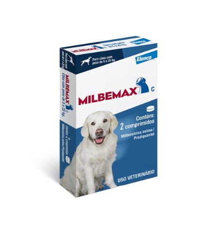 Milbemax 5 a 25kg (12,5/125mg) 