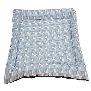 Colchonete Pet Quality Pequeno Retangular Impermeável Balão Azul