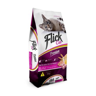 Flick Cat Premium Mix Castrado 15kg