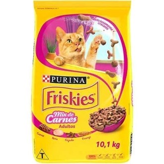 Ração Friskies Gatos Adultos Mix de Carnes 10kg