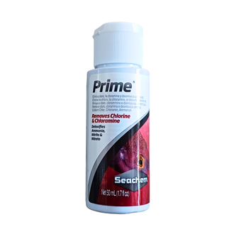 SEACHEM PRIME 50ML - CONDICIONADOR PARA AQUÁRIOS
