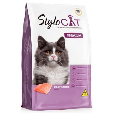 Stylo Cat Premium Salmão Castrados 10kg