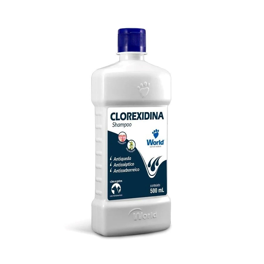 Shampoo Clorexidina Dug`s World para cães e gatos 500ml