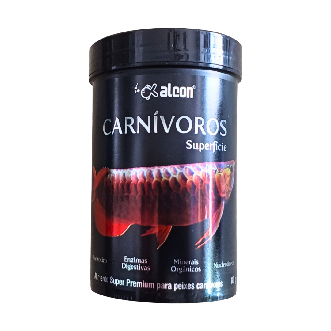 RAÇÃO ALCON CARNÍVOROS DE SUPERFÍCIE 80G