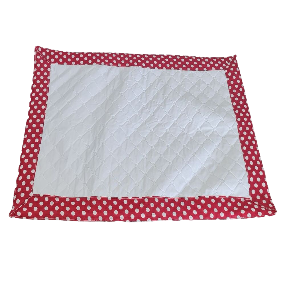 Tapete Higiênico Impermeavel Médio Reutilizável Branco Minnie 