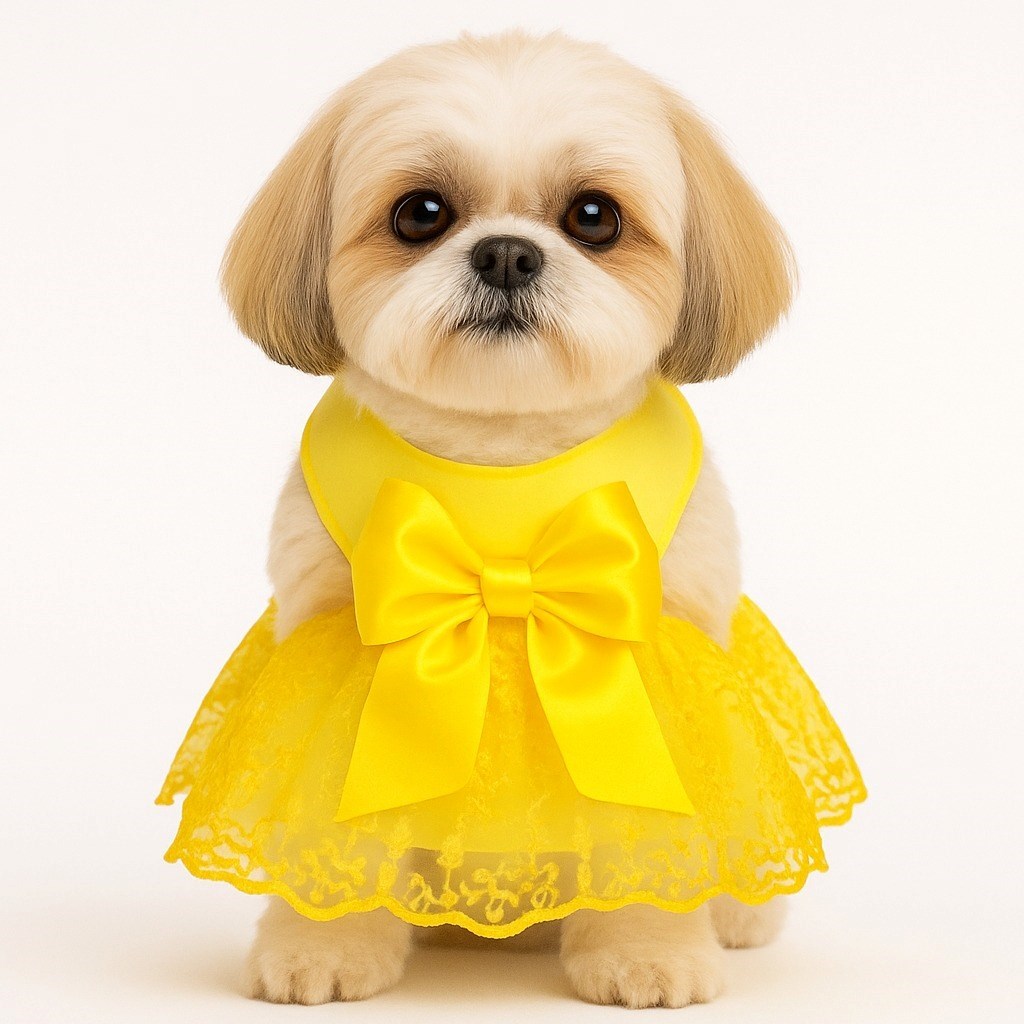 Roupinha Pet Modelo Princesa