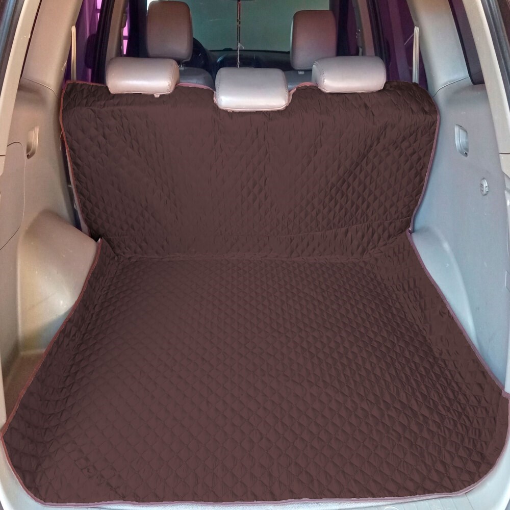 Capa Protetora Impermeável para Porta-Malas Veicular - Grande Universal , Marrom 