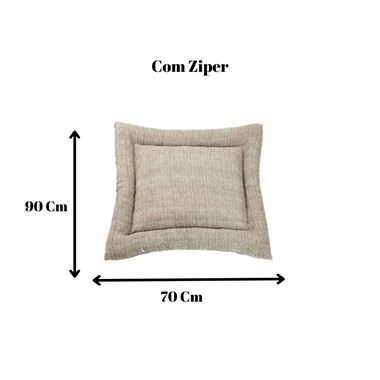 Colchonete Impermeável Médio Retangular  Avelã