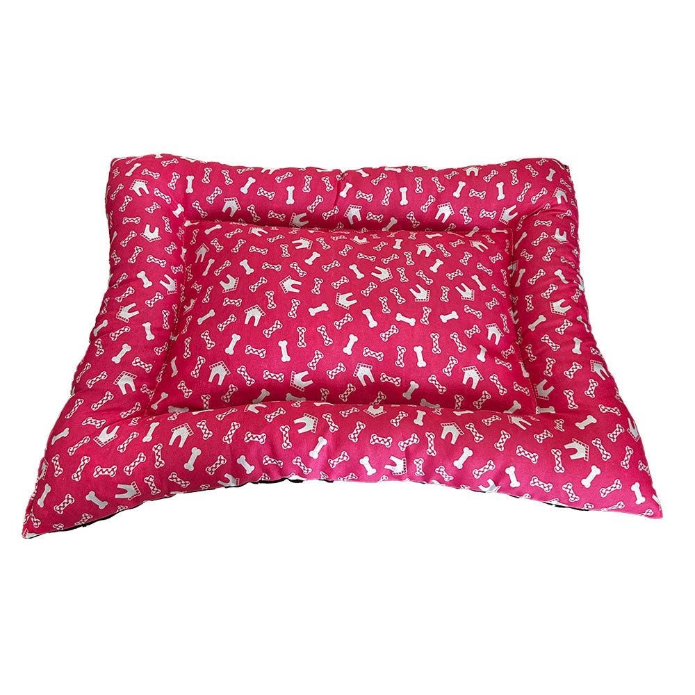 Colchonete Grande Retangular Pink para Pet Fêmea