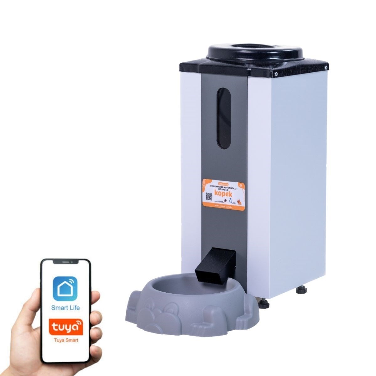 Alimentador Inteligente para Cães e Gatos - 7,0 Litros 110v