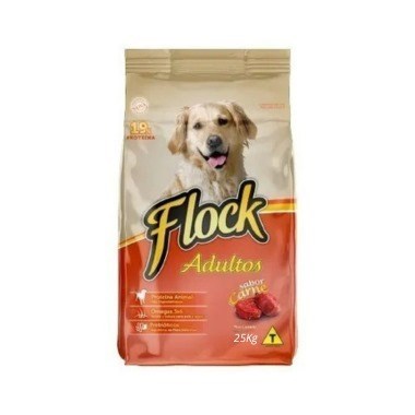 Flock Carne Cães Adultos 25kg