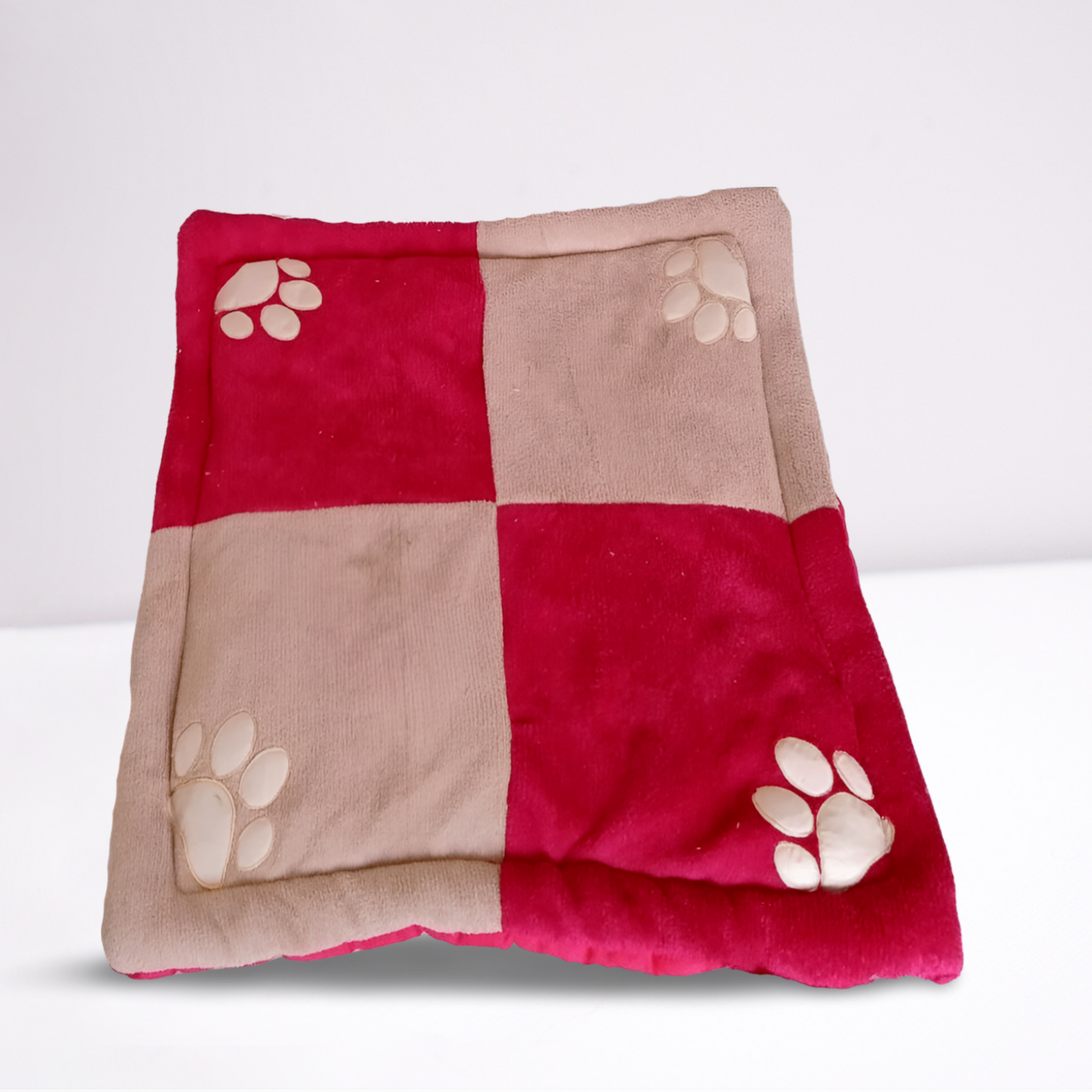 Tapete Soft Vermelho para Pets - Conforto e Estilo